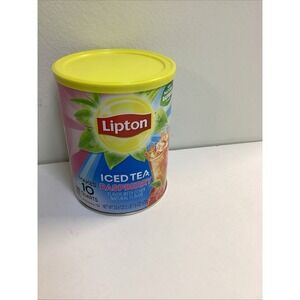 Lipton Iced Tea Raspberry Iced Tea Mix, Makes 10 Quarts NEW HTF Exp 03/05/26
